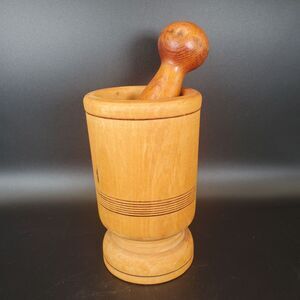 Opecosa Wooden Mortar and Pestle – Handmade in the Dominican Republic